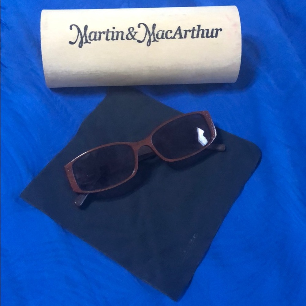 Martin & MacArthur Hawaiian Koa Wood Sunglasses